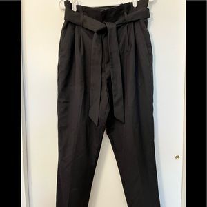 paper-bag style dress pants